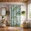Green Downpour - Premium Shower Curtain-1987004345