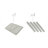 9 Piece Dining Set Includes a Rectangle Dining Table with Butterfly Leaf and 8 Kitchen Chairs, Black & Cherry-49667110-49667114-124189404