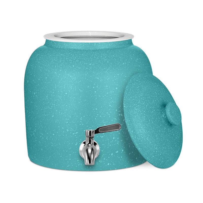 640 oz. Distributeur de boissons, Bleu sarcelle
