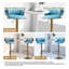 Tabouret de bar pivotant avec dossier Ginko-879315310-882844525