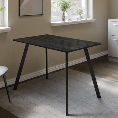 Metal Base Dining Table