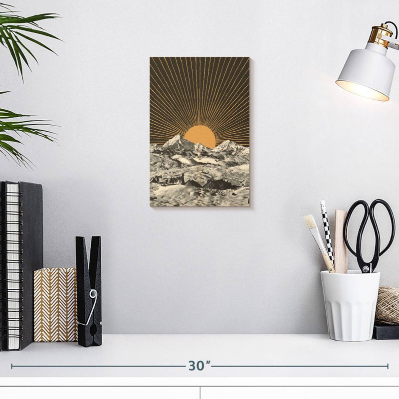 Oberle Mountainscape V, 12" H x 8" W
