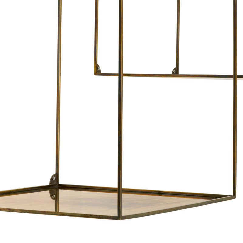 Deco Lantern, 17.72" H x 17.72" W x 17.72" D