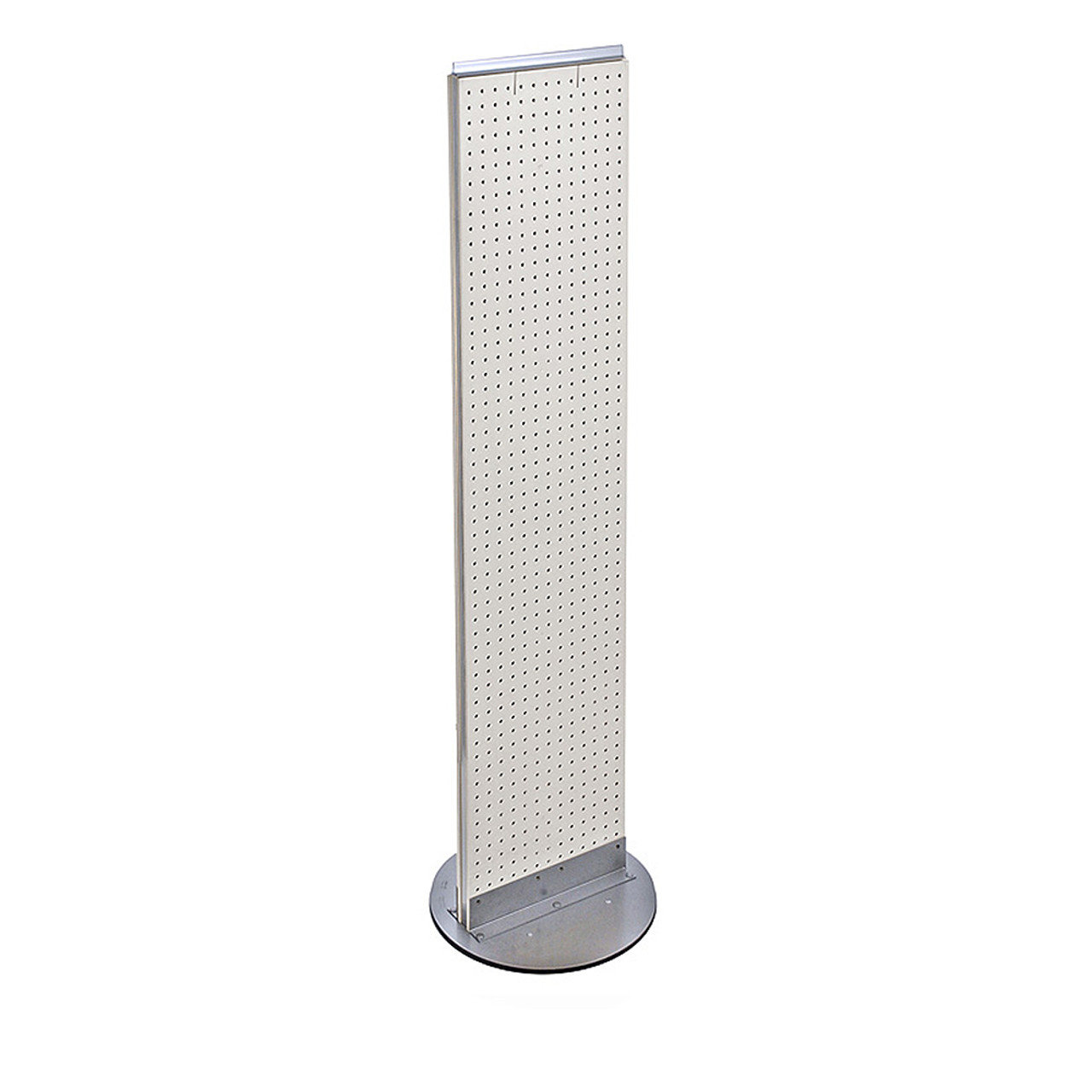 Azar Displays Two-Sided Pegboard Floor Display on Revolving Base ...
