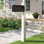 Johnson Post Mounted Mailbox