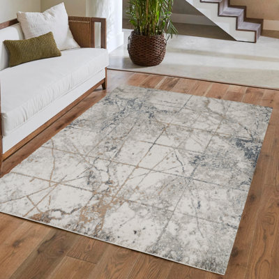 Tokyo Collection  Abstract Area Rug