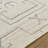 Rectangle Geometric Hand Woven Flatweave Wool Area Rug in Pearl-1220255890