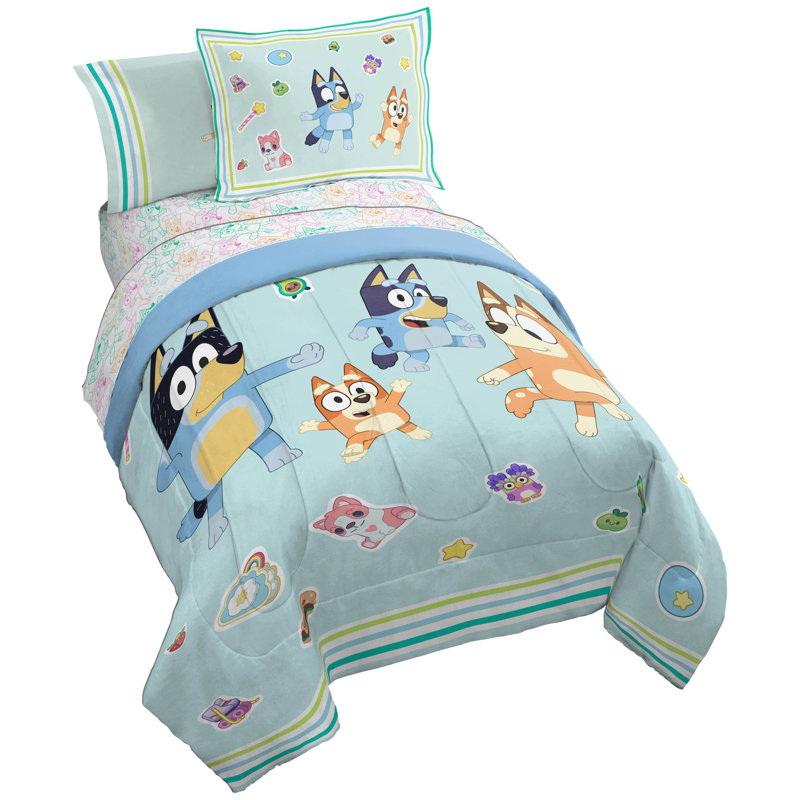 Ensemble de lit Bluey Silly, Lit double