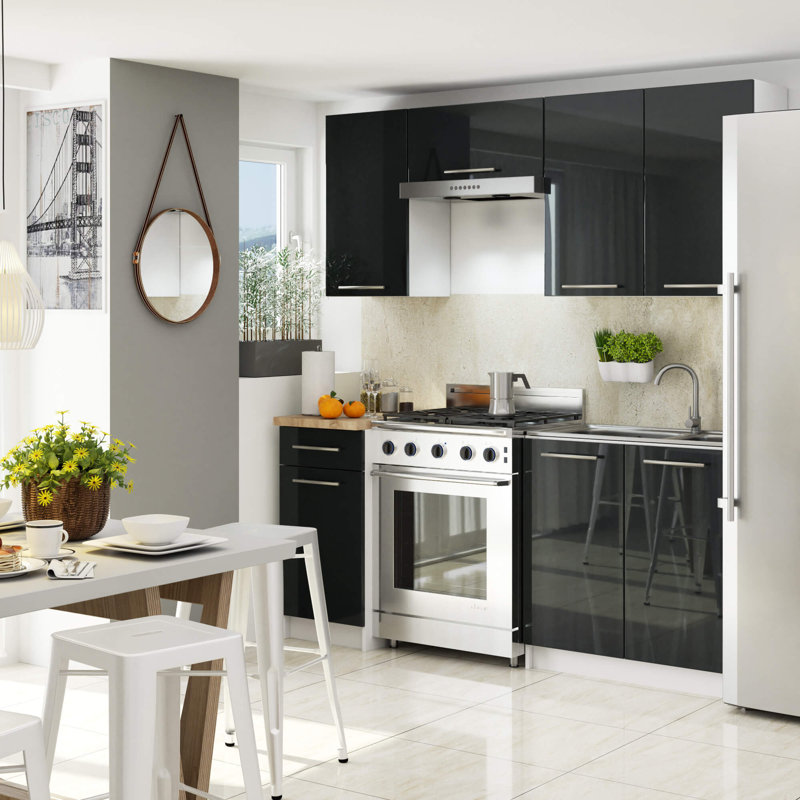Oliwia Kitchen Wall Unit, 72cm H x 50cm W x 30cm D