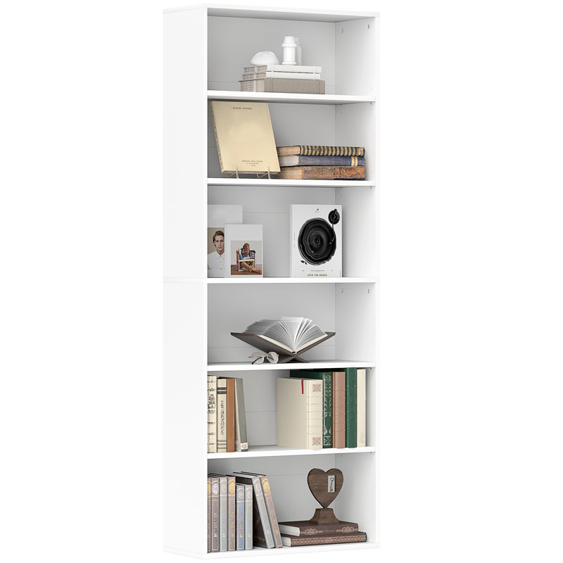 158.5cm H x 60cm W Bookcase, White