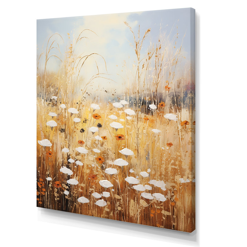 Meadow of Dreams - Imprimé, Toile tendue, H 32 po x l 16 po x P 1 po
