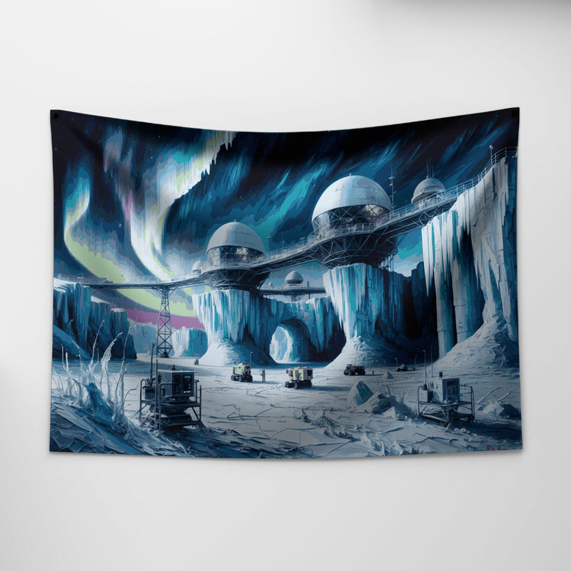 Tapisserie murale Sci Fi, 88 po x 104 po