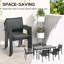 Arcadia 6 - Person Patio Dining Set with Rectangular Table