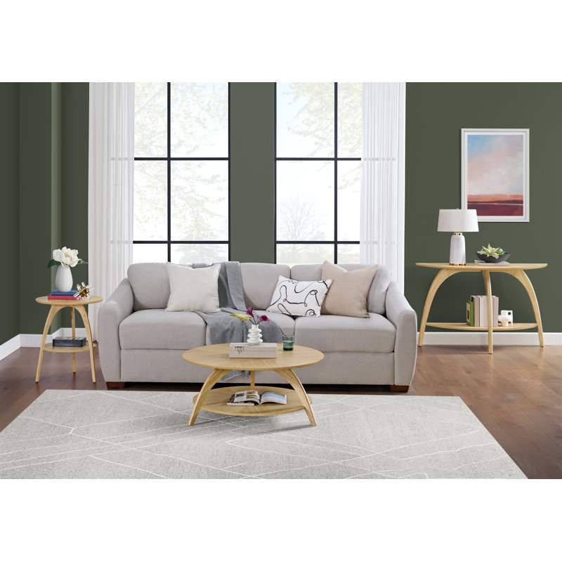 Table basse avec rangement Tommy, Bambou
