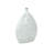 Pragathi Mother of Pearl Shell Handmade Large Mosaic Floral Decorative Light Blue Vase with Cream Underlay