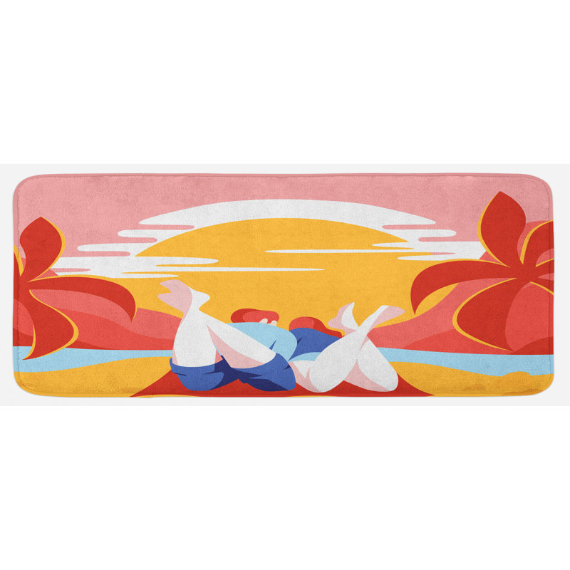 Tapis de cuisine beach