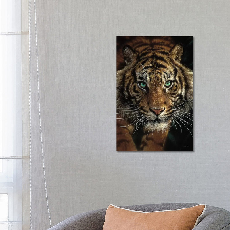 Œil de l’tiger, vertical, H 26 po x l 18 po x P 1,5 po