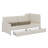Twin Size Bed Frame Corduroy Upholstered Bed Frame With 2 Storage Drawers-1758034608