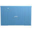 Remise de rangement en acier Elite, 10 x 4, bleu gris
