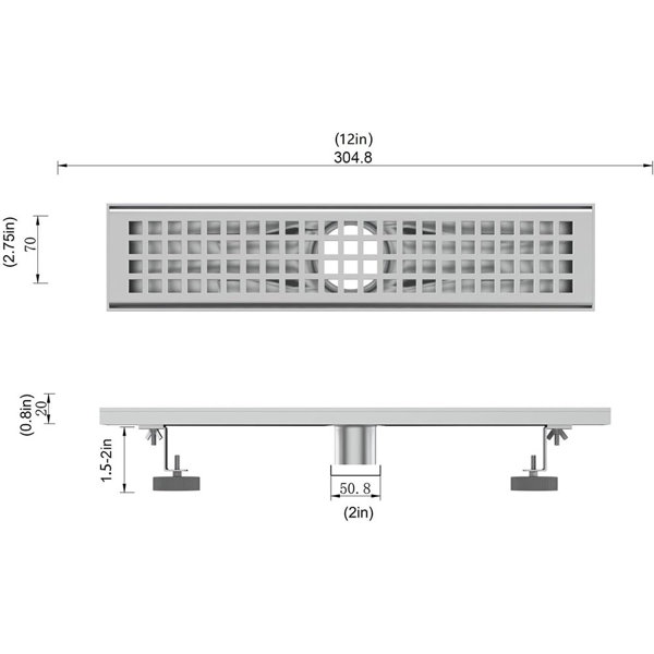 Dimensions du produit