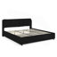 Lit plateforme tapissier avec rangement et tête de lit hydraulique en tissu chenille-1491503024-1491503026