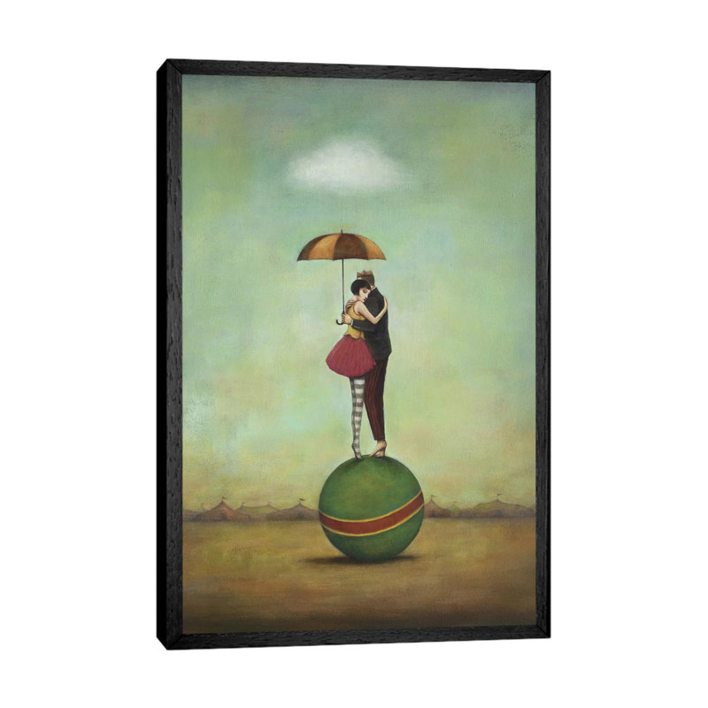 Duy Huynh - Print on Canvas, 101.6 cm H x 66.04 cm W, Black Floater Framed
