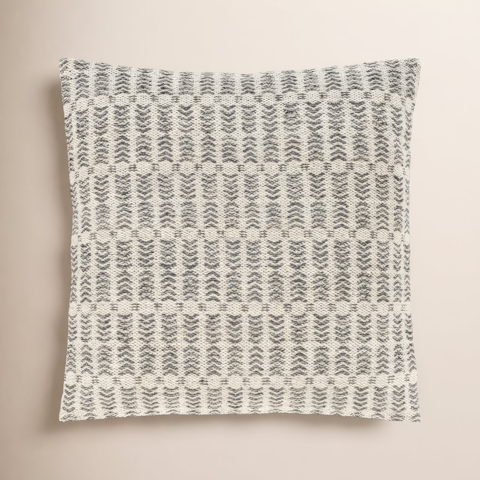 Hemlen Geometric Cotton Throw Pillow, Down