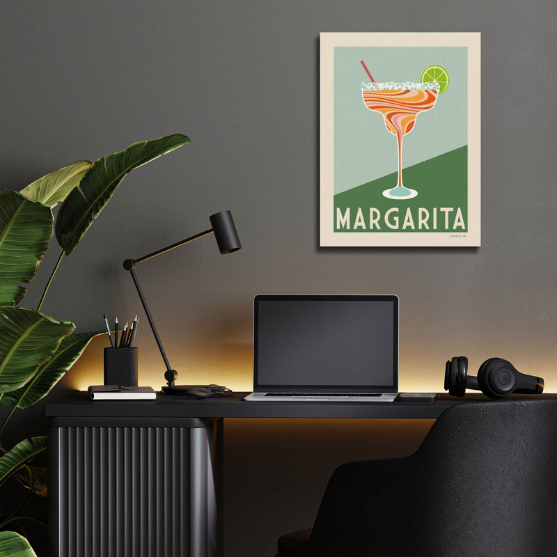 «Cocktail Poster 2» par Danhui Nai, art mural en verre acrylique