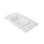 35.4" Solid Surface Resin Streamline Vanity Top