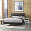 Lit plateforme en vinyle avec pieds évasés Josie par Modway-26066892-26066894