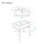 Lavabo console en céramique 30 po Claire-1308494117