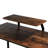 L-Shaped Metal Base Computer Desk