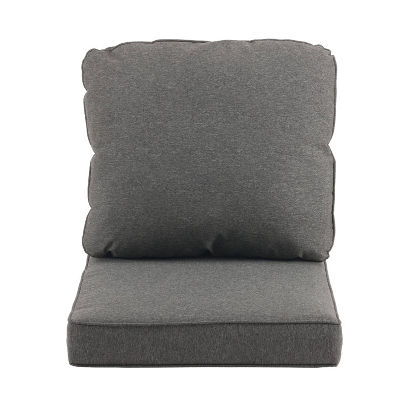 Outdoor 5'' Seat / Back Cushion, Dark Gray