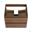 Meuble-lavabo mural 24 po avec lavabo en céramique-100166277