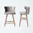Bartz Upholstered Velvet Counter Stool-765452531