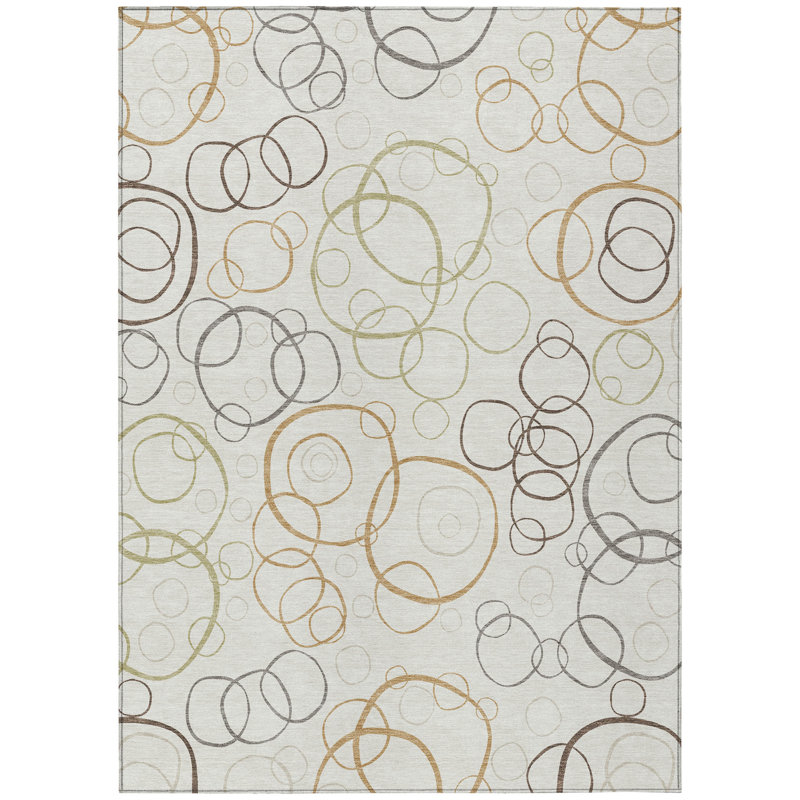 Machine Washable Indoor/Outdoor Chantille ACN2408 Geometric Rug, Rectangle 8' x 10'