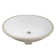 Ticor Sinks Belfast Series 19.5'' Porcelain Oval Bathroom Sink with Overflow