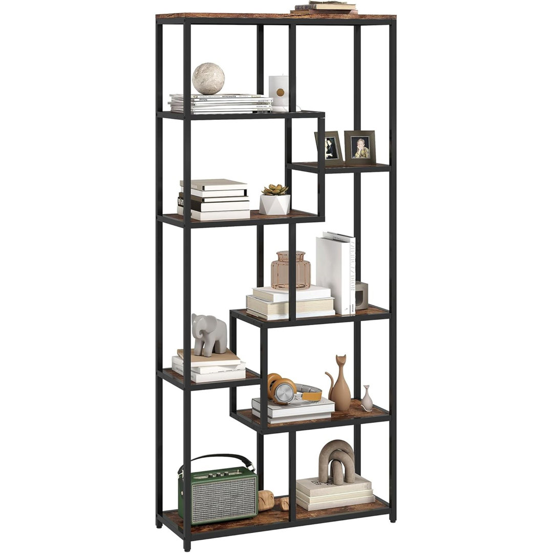 180cm H x 80cm W Metal Standard Bookcase