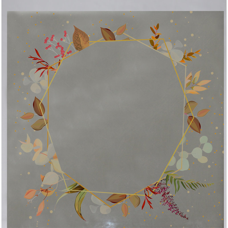Adalira Flat Wall Mirror, 124cm H x 124cm W