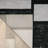 Arnaldur Geometric Black/Gray/White Area Rug-1073946182