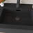 24" Wall-Mounted  Bathroom Vanity With Black Solid Surface Basin-813887017