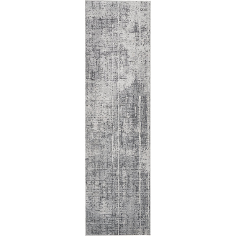 Vapor Abstract Area Rug, Runner 66 x 229cm