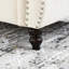 3 + 2 en velours beige chaud avec construction