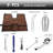 9 Piece Bartender Kit - Bar Tool Set Cocktail Shaker Set Portable Bar Professional Tool Set