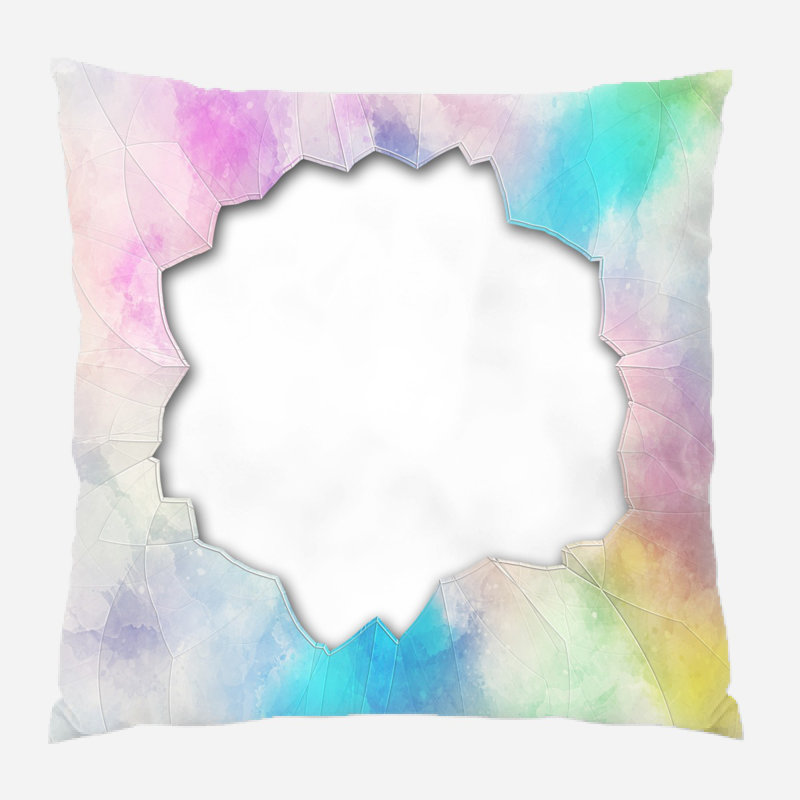 Coussin décoratif Encline, Microsuède, Intérieur 