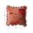 Ruffled Cotton Reversible Throw Pillow
