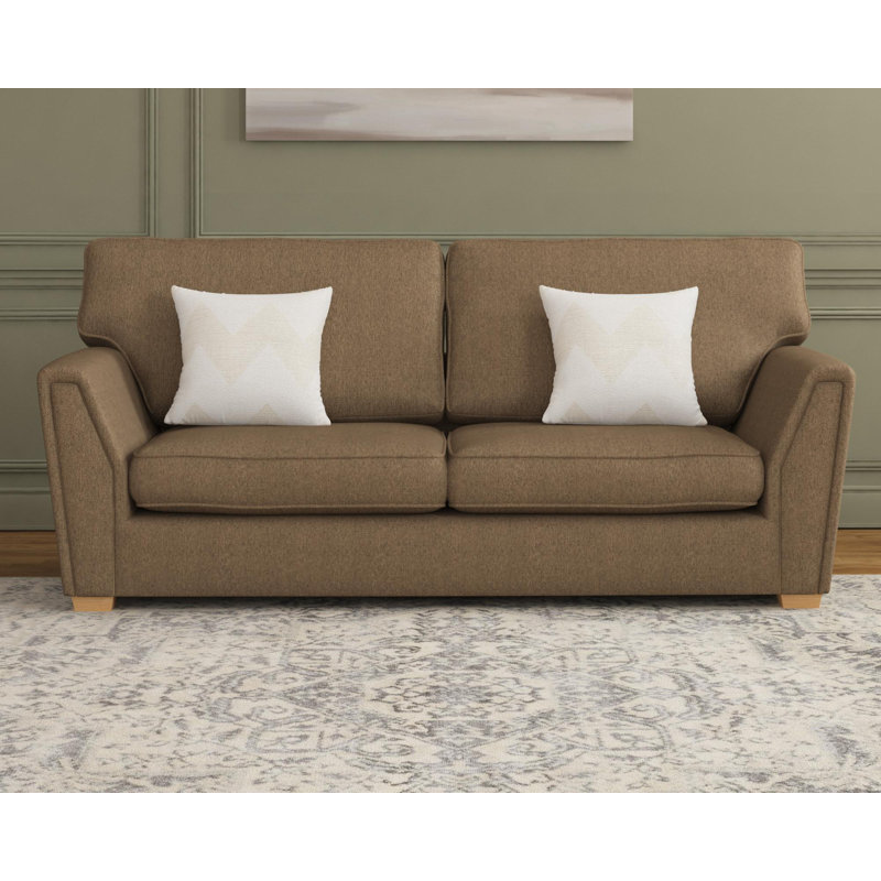 Wendleberry Three Seater, Fixed Back, Brick