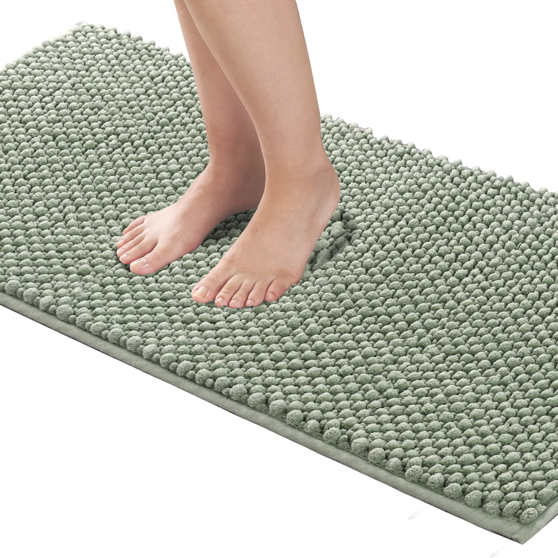 Ebern Designs Egista Microfiber Bath Rug with Non-Slip Backing & Reviews