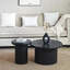 Ensemble de tables basses rondes