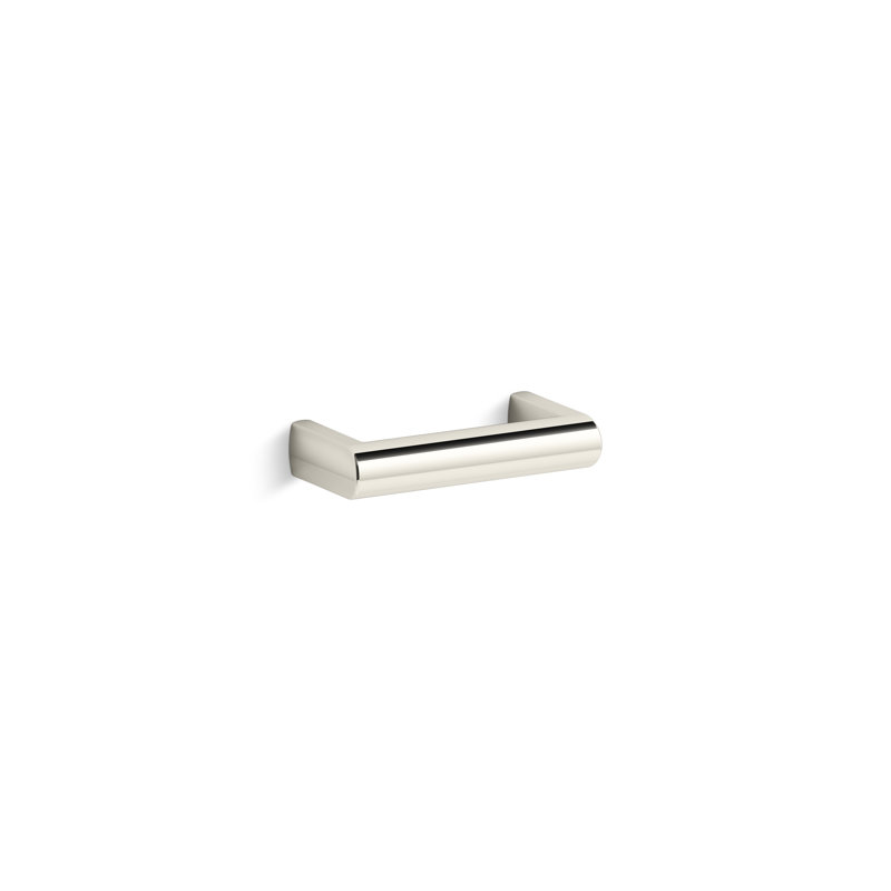 Poignée barre 5 "de tous les composants Composants, 3", Nickel poli éclatant
